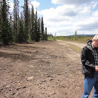 Looking west from C12-03